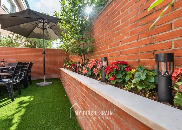 Tatil Evi Myhousespain - Hermosa Casa Con Jardin En Gijón
